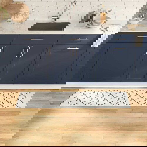 VidaXL Kuhinjski Mat Geometric Geometrijski 45 x 150 cm Bar&amp;scaron;un Slike
