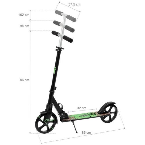 Kidwell WXM dječji romobil Driff, igra minecraft Slike