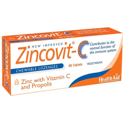 Health Aid lozenge za žvakanje zincovit -c 60/1 Cene
