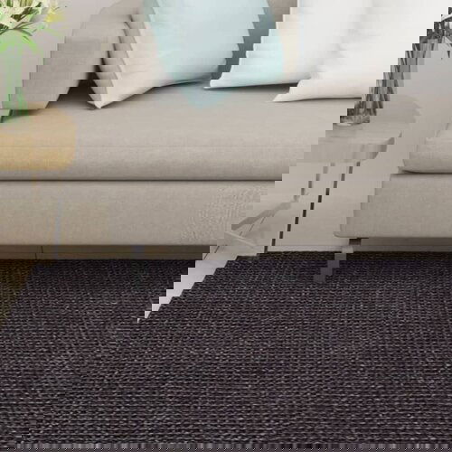 VidaXL Tepih od sisala za grebanje crni 80x300 cm Slike
