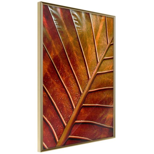  Poster - Bronze Leaf 30x45 Slike