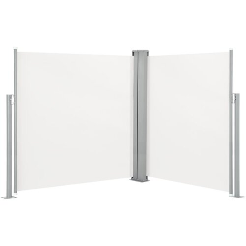vidaXL Uvlačiva bočna tenda 140 x 600 cm krem Cijene
