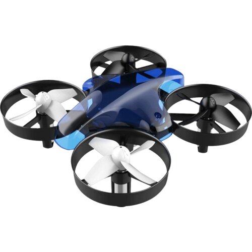 AllNet Mini dron sa daljinskim upravljačem, 3 brzine, 220mAh, Plavi Cijene