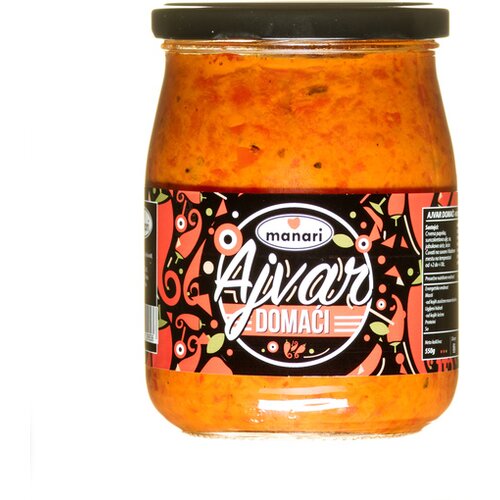 Manari ajvar domaći blagi 550g Cene