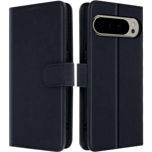 AVIZAR Folio etui za Google Pixel 9 Pro XL serijo Chesterfield s funkcijo stojala, Modra noč, (5000190413) Cene