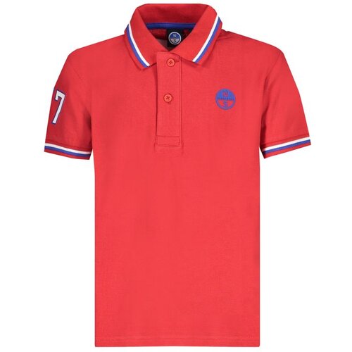 North Sails Dječja Polo Majica Kratkih Rukava Crvena Cijene