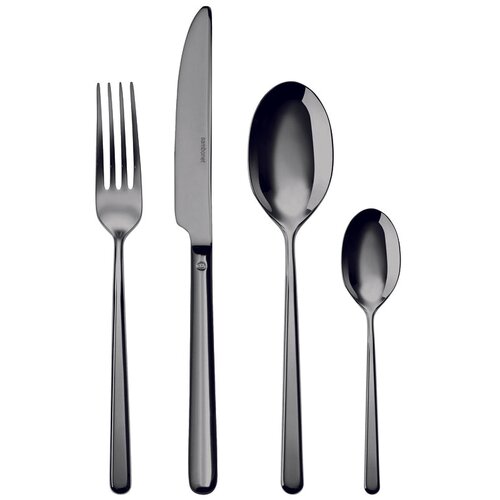 Sambonet escajg set 24/1 linear pvd black Cene
