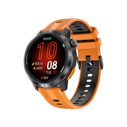  Smart watch dt g9 narandzasti (silikonska narukvica) ( SW479 ) Slike