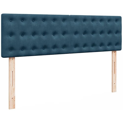  Ottoman krevet s madracem tamnoplavi 140x200 cm bar&amp;scaron;un Slike