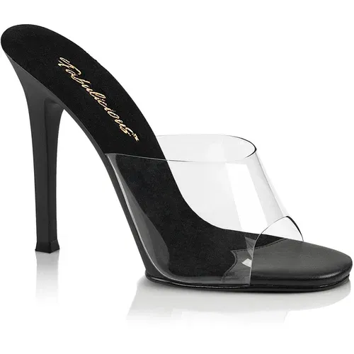 Pleaser USA Pleaser Gala-01 Clr-Blk/Blk Matte 37