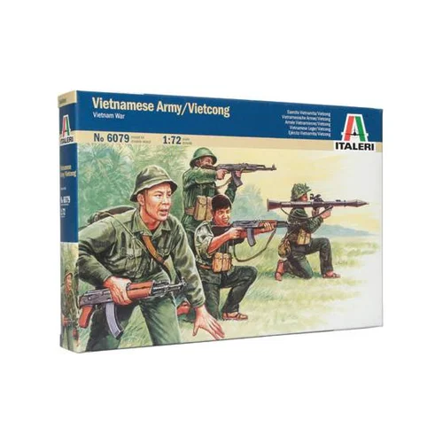 Italeri 1:72 vietnamska vojna - vietnamski vojaki