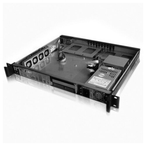  rack-mount 1U/19" kućište, µATX 9.6"x9.6" mb format, on/off + reset + 2 x usb 2.0 napred, 1 x card slot pozadi, 4 x fan 40mm, 2 x 3.5" (+ 2 x 2.5" uz flex psu) interni disk, 1U napajanja do 500W, dubina 360mm (NI-N135) Cene