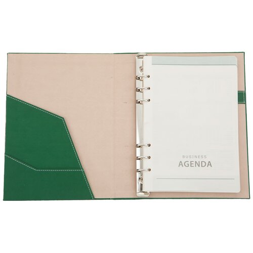 Odesa agenda sa mehanizmom A5 standard tamno zelena ( 128.607.43 ) Slike