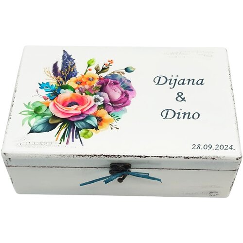  Personalizirana Kutija Uspomena &ndash; Poklon za Vjenčanje ili Godi&scaron;njicu Braka &Scaron;154389 Cijene