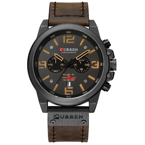 Curren Moška ura CUR8314 Rjava Cene