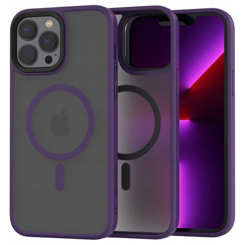 Spacecase HIBRIDNI OVITEK ZA IPHONE 13 PRO MAX ZA MAGSAFE VIJOLIČEN, (21963358) Cene