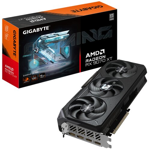 Gigabyte AMD Radeon RX 9070 XT GAMING OC 16GB GV-R9070XTGAMING OC-16GD rev. 1.0 grafička karta Slike