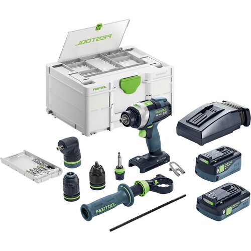 Festool Baterijska bu&scaron;ilica-odvrtač QUADRIVE TPC 18/4 5,0/4,0 I-Set/XL, F 577622 Cene