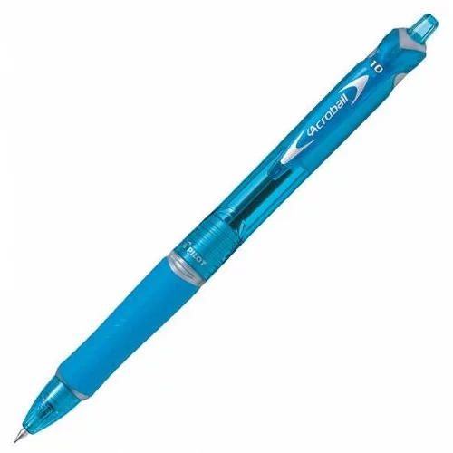 Pilot Kemijska olovka Acroball Plastic Clip M, Svijetlo plava