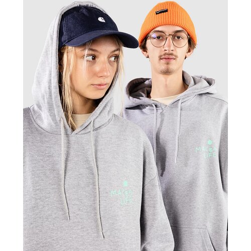 Macba Life Bird Hoodie heather gray Slike
