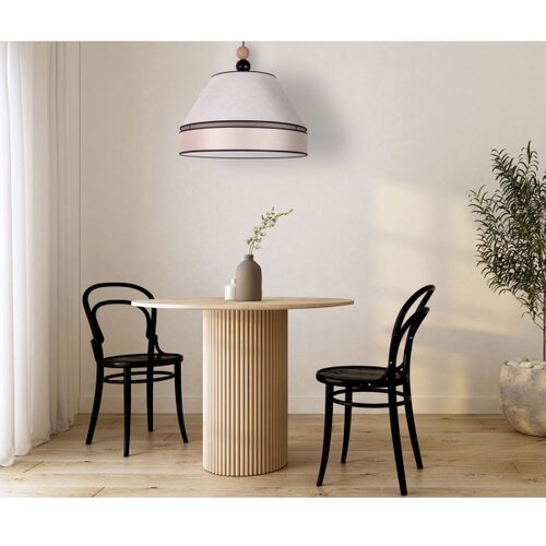  Duolla - Visilica na sajli AVIGNON 1xE27/15W/230V prečnika 50 cm bež Slike