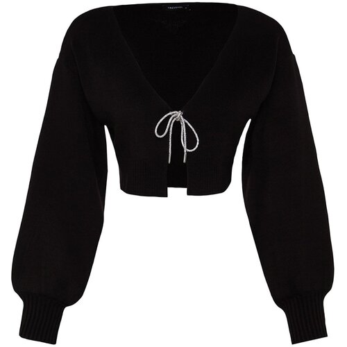 Trendyol ženski duks Twoaw24Hi00315, crna Cene