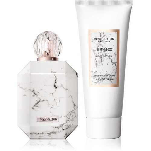 Revolution Timeless darovni set toaletna voda 100 ml + losion za tijelo 100 ml za žene Slike