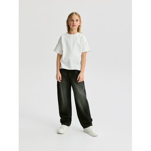 Reserved GIRLS` JEANS TROUSERS & PENDANT - crno Cijene