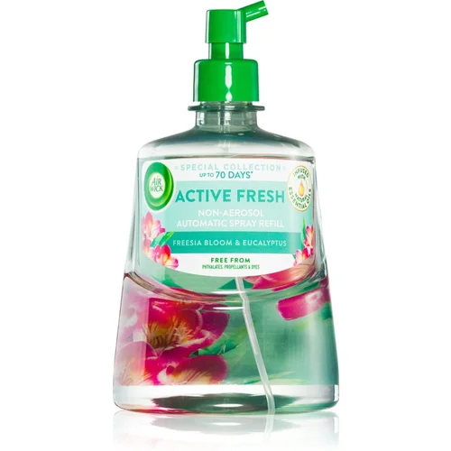 Air Wick Active Fresh Freesia Bloom & Eucalyptus osvježivač zraka zamjensko punjenje 228 ml