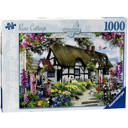 Ravensburger puzzle – Seoska kuća sa ružama - 1000 delova Cene