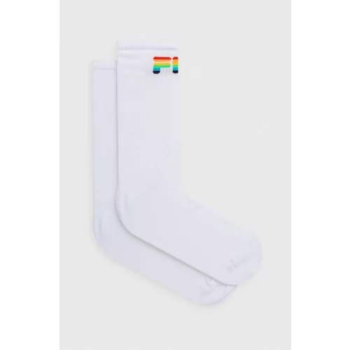 Fila Čarape 2-pack za muškarce, boja: bijela