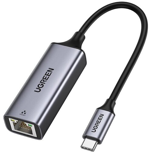 Ugreen Zunanja omrežna kartica RJ45 LAN - USB-C 1 Gigabit Ethernet - siva, (21831854) Cene