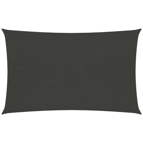 vidaXL Senčno jadro 160 g/m² antracitno 2,5x4 m HDPE Cene