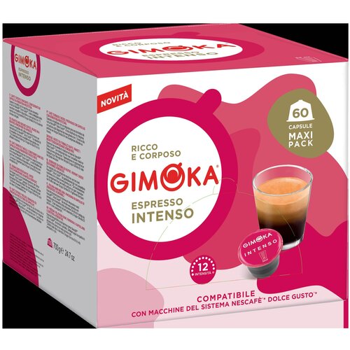 GIMOKA kapsule za kafu DOLCE GUSTO ESPRESSO INTENSO X 60 kom Cene