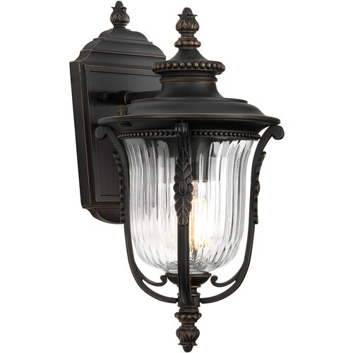 Elstead Lighting Elstead Luverne Zunanja majhna stenska svetilka z 1 lučjo, bronasta, IP44, E27, (22099954) Cene