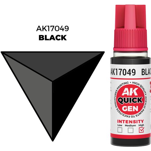 AK Interactive Black 18ml - Quick Gen Akrilna Boja AK17049 Cene