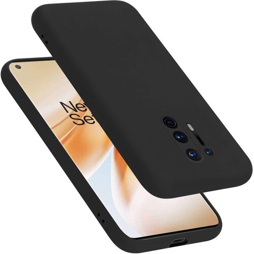  Ohi&scaron;je je združljivo z OnePlus 8 PRO in tekoča črna barva - Za&scaron;čitni ovitek iz prožnega silikona TPU, (20860461) Cene
