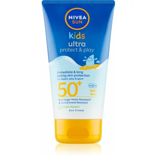 Nivea Sun Protect & Play mlijeko za sunčanje za djecu SPF 50+ 150 ml