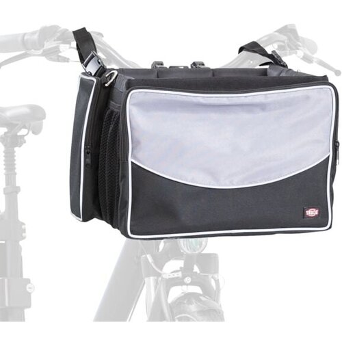 Trixie torba Za Bicikl Prednja 41x26x26cm Crno/Siva Cene