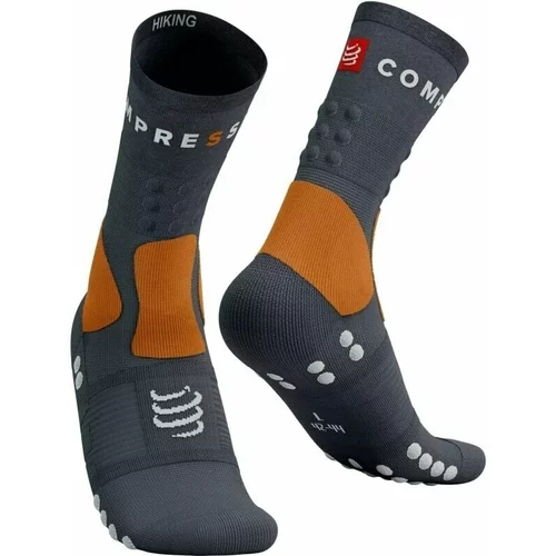 Compressport Hiking Socks Magnet/Autumn Glory T1 Čarape za trčanje