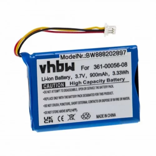 VHBW baterija za garmin Nüvi 53 lmt / 68 lmt / drivesmart 5, 900 mah