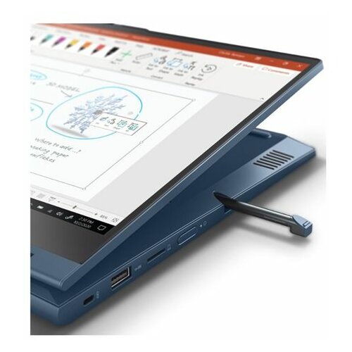 Lenovo ThinkBook Yoga i5-1135G7/14FHD 300nit/16GB/512GB SSD/IntelHD/FPR/BacklSRB/Win10P/Abyss Blue 20WE0021YA laptop Slike
