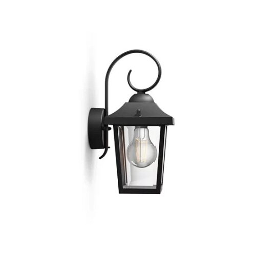 Philips Proizvod sa nedostatkom - OUTLET - spoljasnja zidna lampa buzzard crna 1x60w 230 v ,915005309001 ( 19853 ) Slike