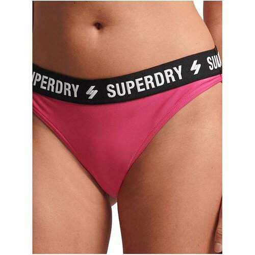 Superdry Spodnji del kopalk vijolična barva Slike