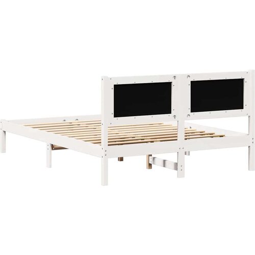  Okvir za krevet Svijetlo siva 150 x 200 cm tkanina Slike