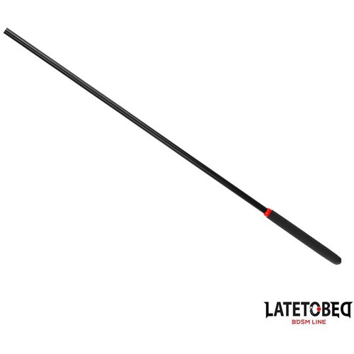 LATETOBED BDSM Line Master of Submission PVC Wand 8mm x 50cm Black Slike