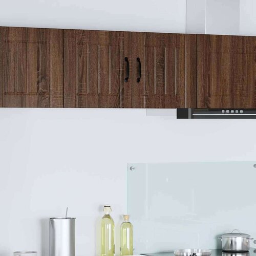  Zidni kuhinjski ormarić 2 pcs Smeđi hrast 40 x 31 x 40 cm Cijene