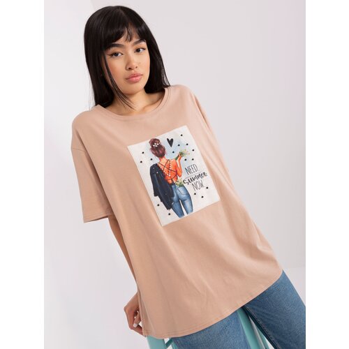 LAKERTA T-shirt-LK-TS-509353.25P-beige Slike