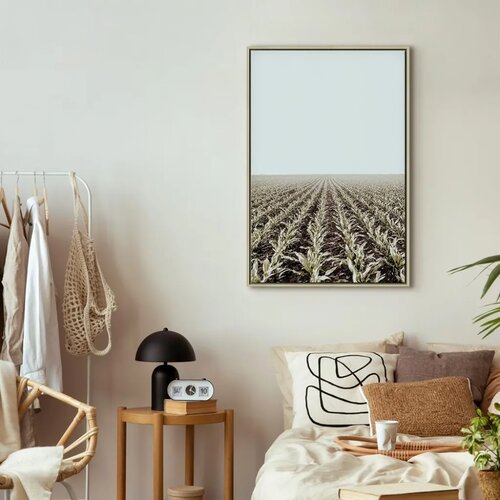  Slika - Corn Field (1 Part) Vertical 80x120 U prirodnom drvenom okviru Slike