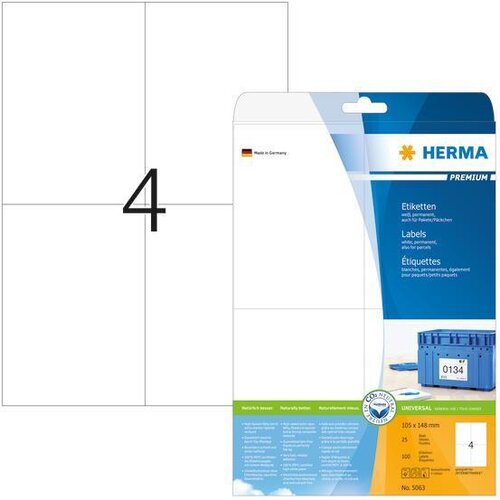 Herma ETIKETE 105 x 148 mm 5063 SUPERPRINT 25/1, (20383518) Cene